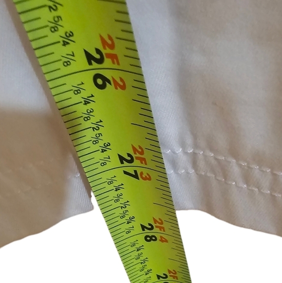 L.L. Bean - Women's White Collared Button  Down Cotton Spring Jacket​​​​​ - Picture 8 of 9